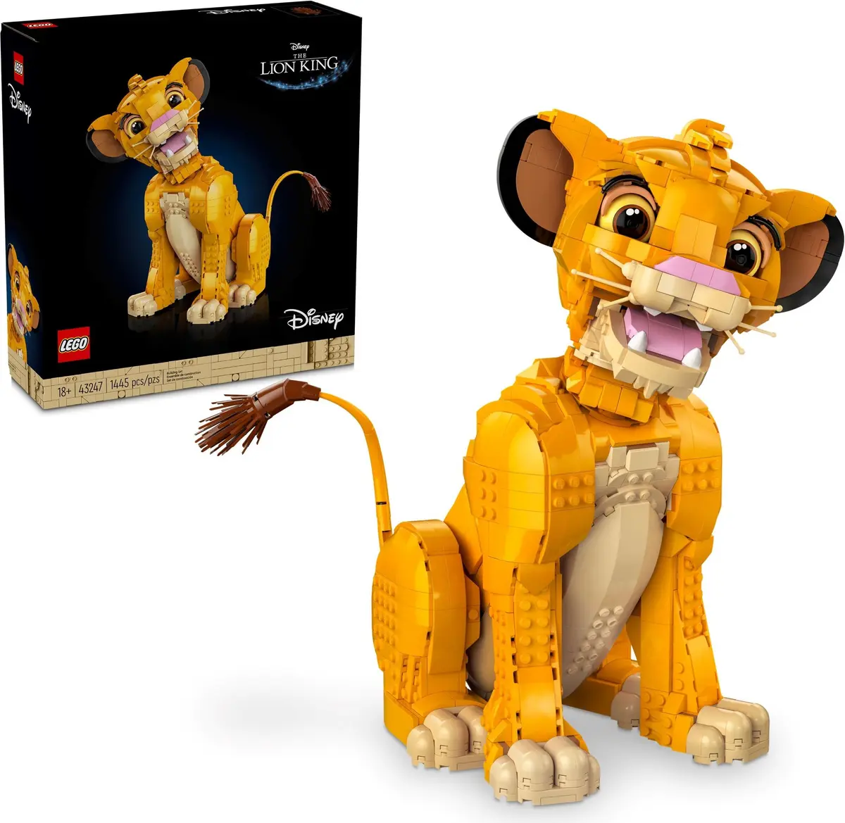 LEGO Disney 43247 Young Simba the Lion King set, image 5