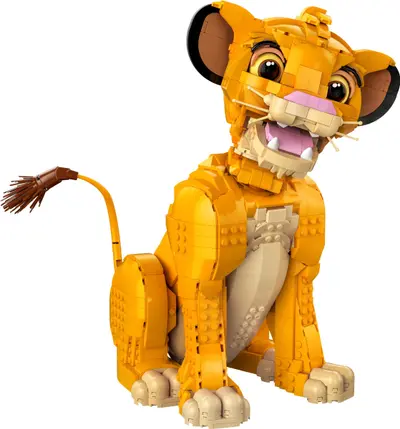 LEGO Disney 43247 Young Simba the Lion King set