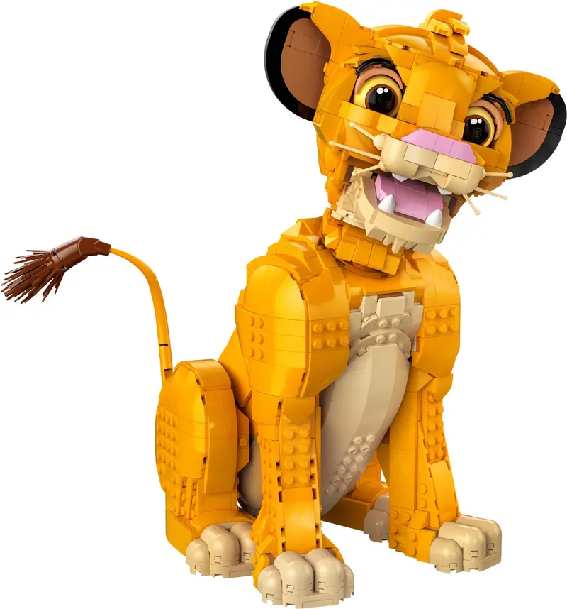 LEGO Disney 43247 Young Simba the Lion King set