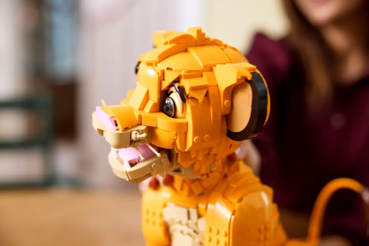 LEGO Disney 43247 Young Simba the Lion King set, image 7
