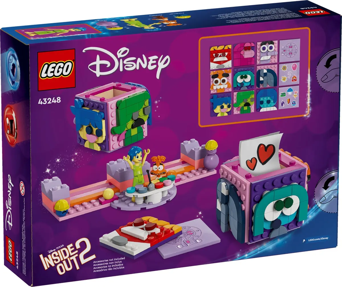 LEGO Disney 43248 Inside Out 2 Mood Cubes set, image 3