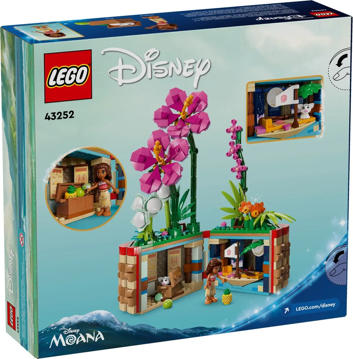 LEGO Disney 43252 Moana's Flowerpot set, image 6