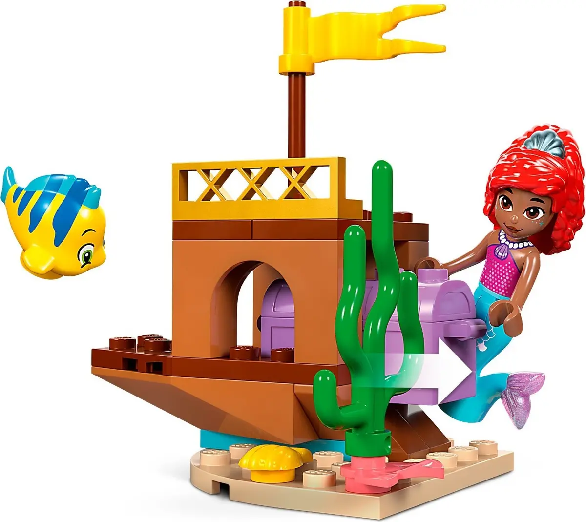 LEGO Disney 43254 Ariel's Crystal Cavern set, image 3