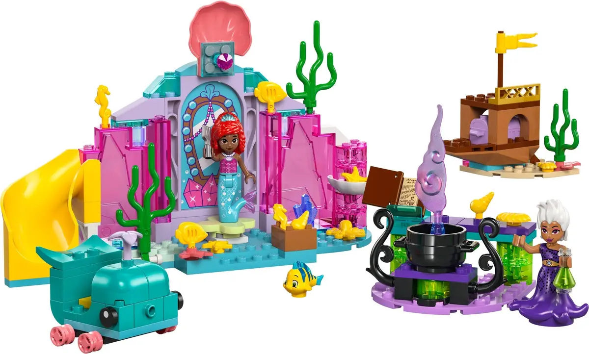 LEGO Disney 43254 Ariel's Crystal Cavern set