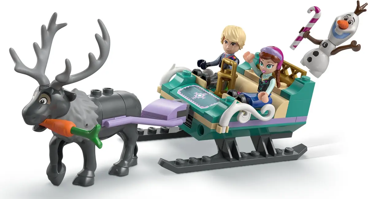 LEGO Disney 43256 Anna's Sleigh Adventure set, image 8