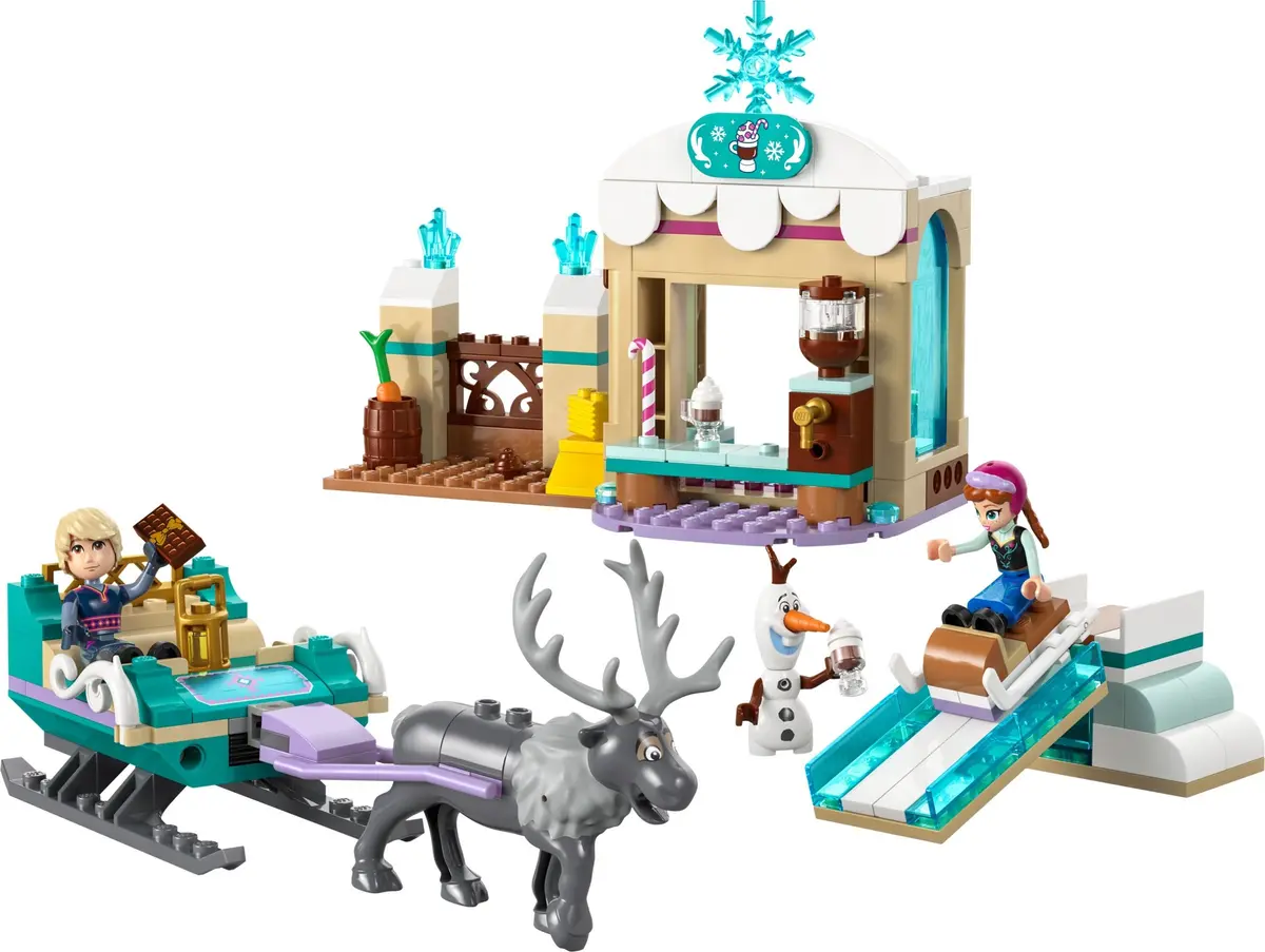 LEGO Disney 43256 Anna's Sleigh Adventure set