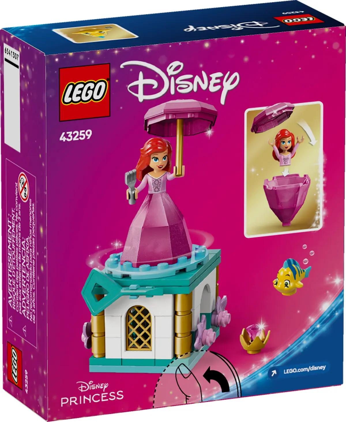 LEGO Disney 43259 Twirling Ariel set, image 2