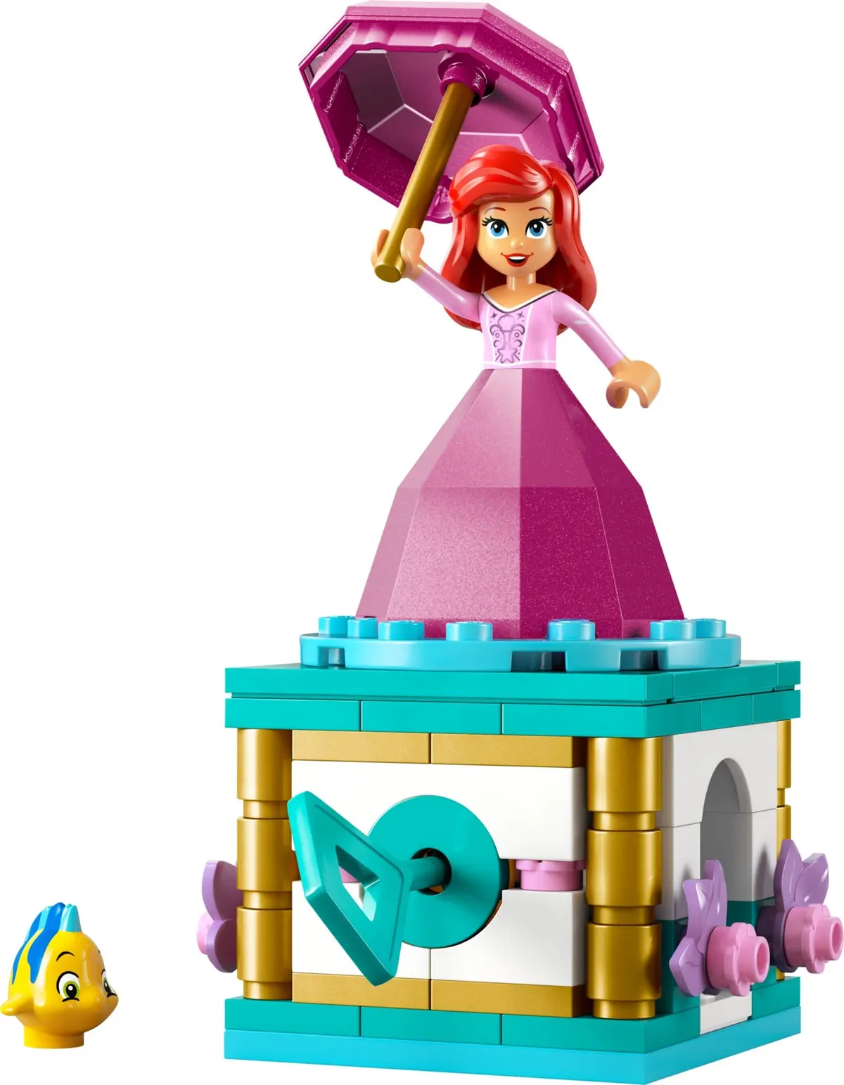 LEGO Disney 43259 Twirling Ariel set