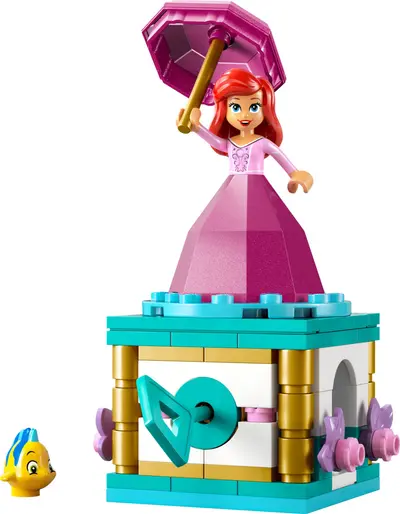 LEGO Disney 43259 Twirling Ariel set