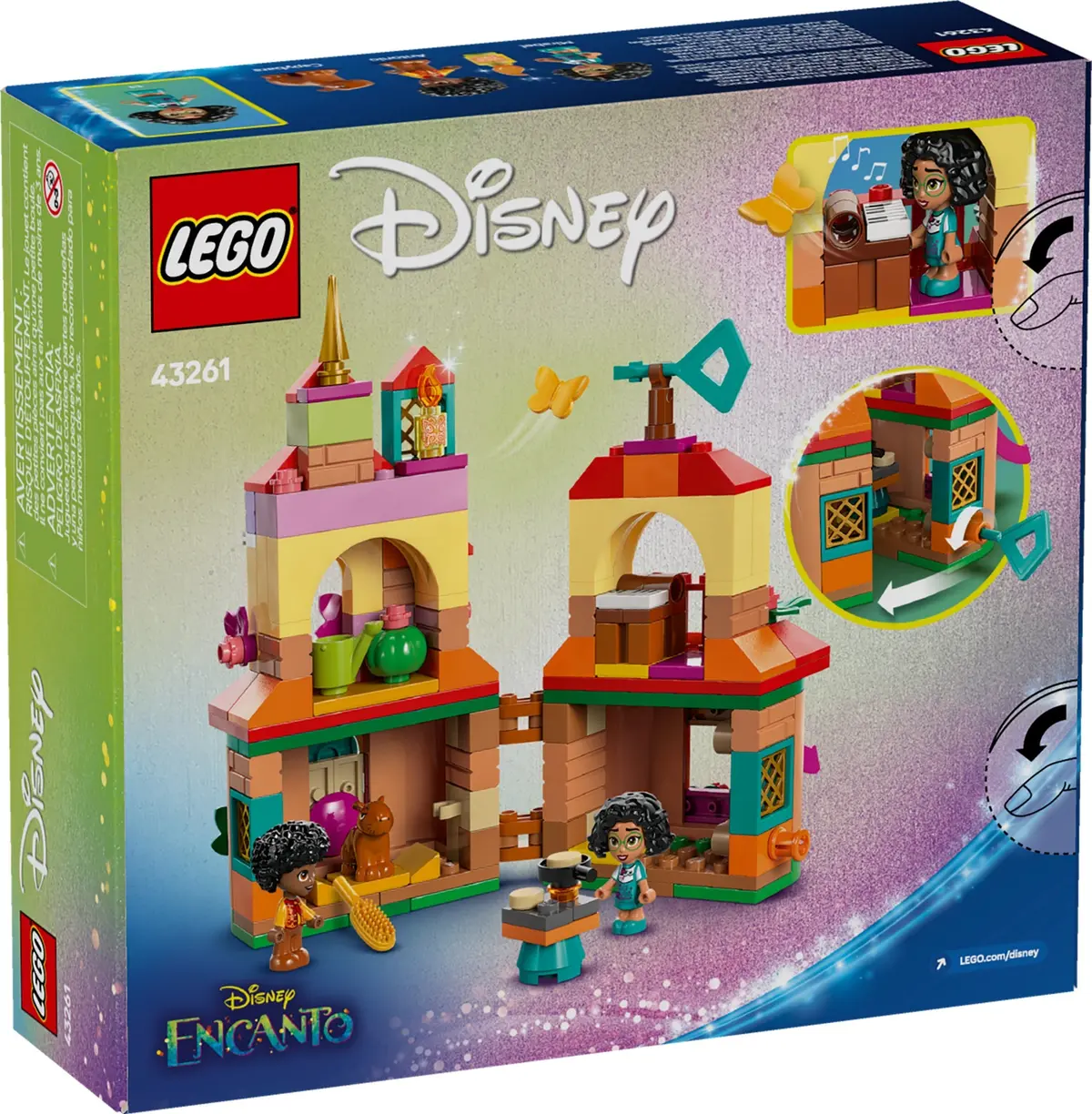 LEGO Disney 43261 Encanto Mini House set, image 2
