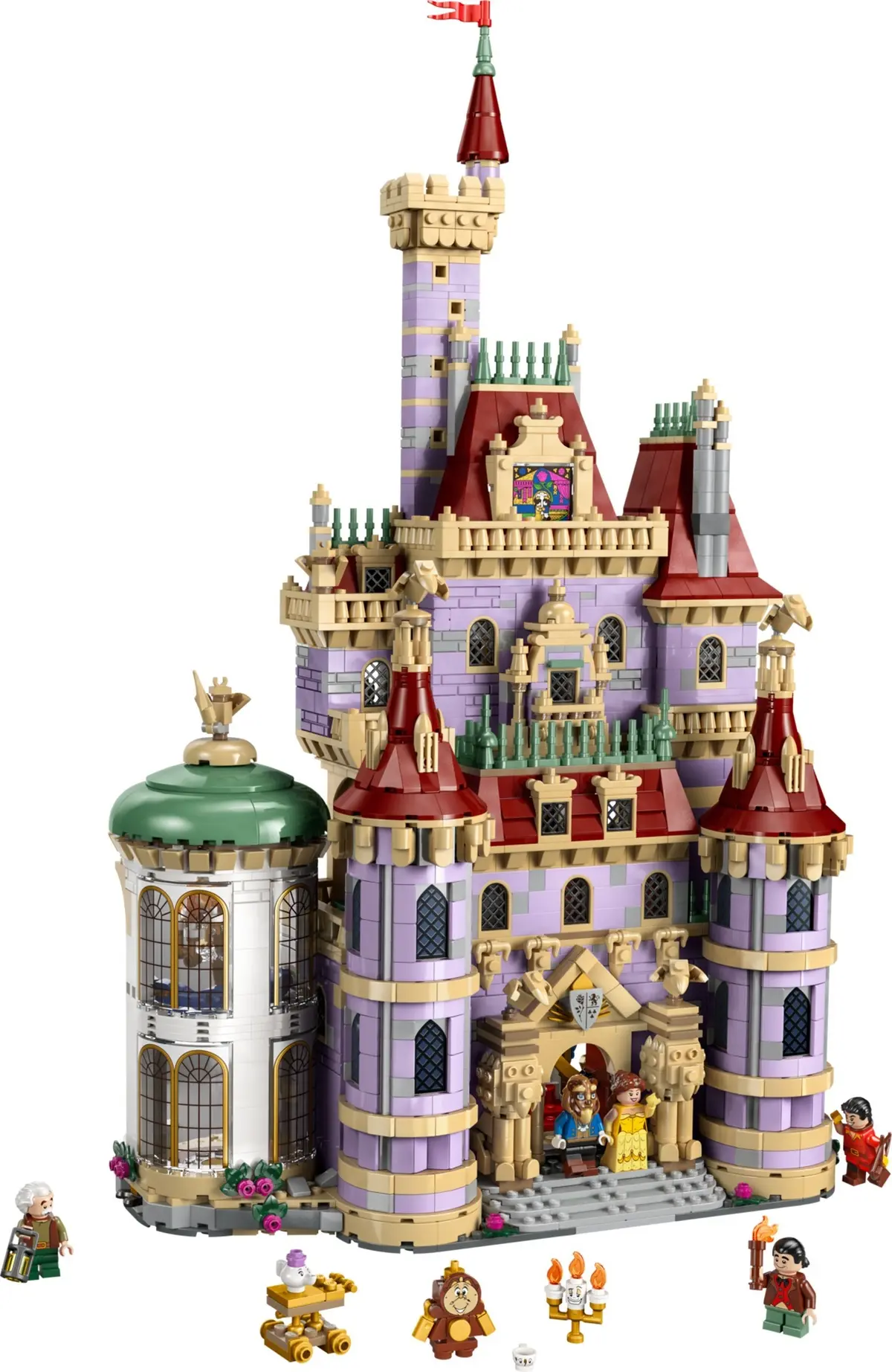 LEGO Disney 43263 Beauty and the Beast Castle set