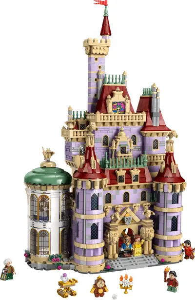 LEGO Disney 43263 Beauty and the Beast Castle set