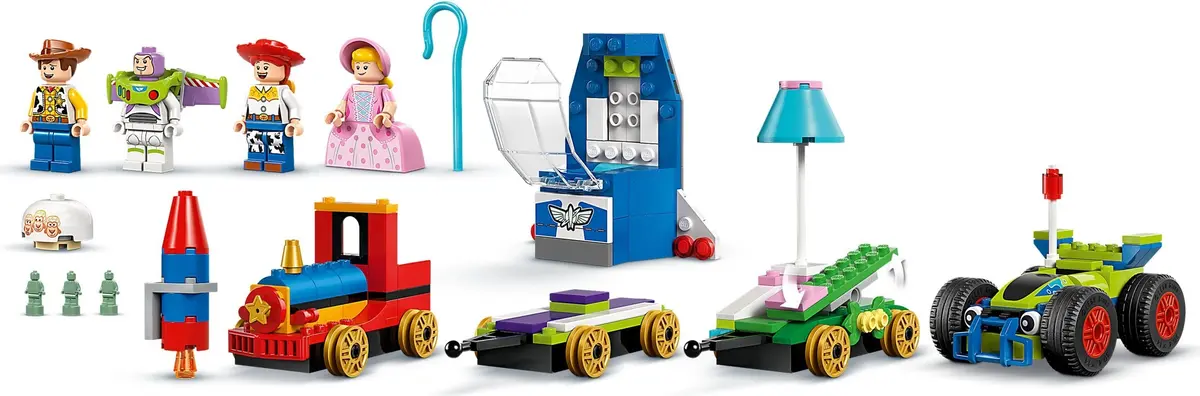 LEGO Disney 43264 Toy Story Celebration Train & RC Car set, image 9