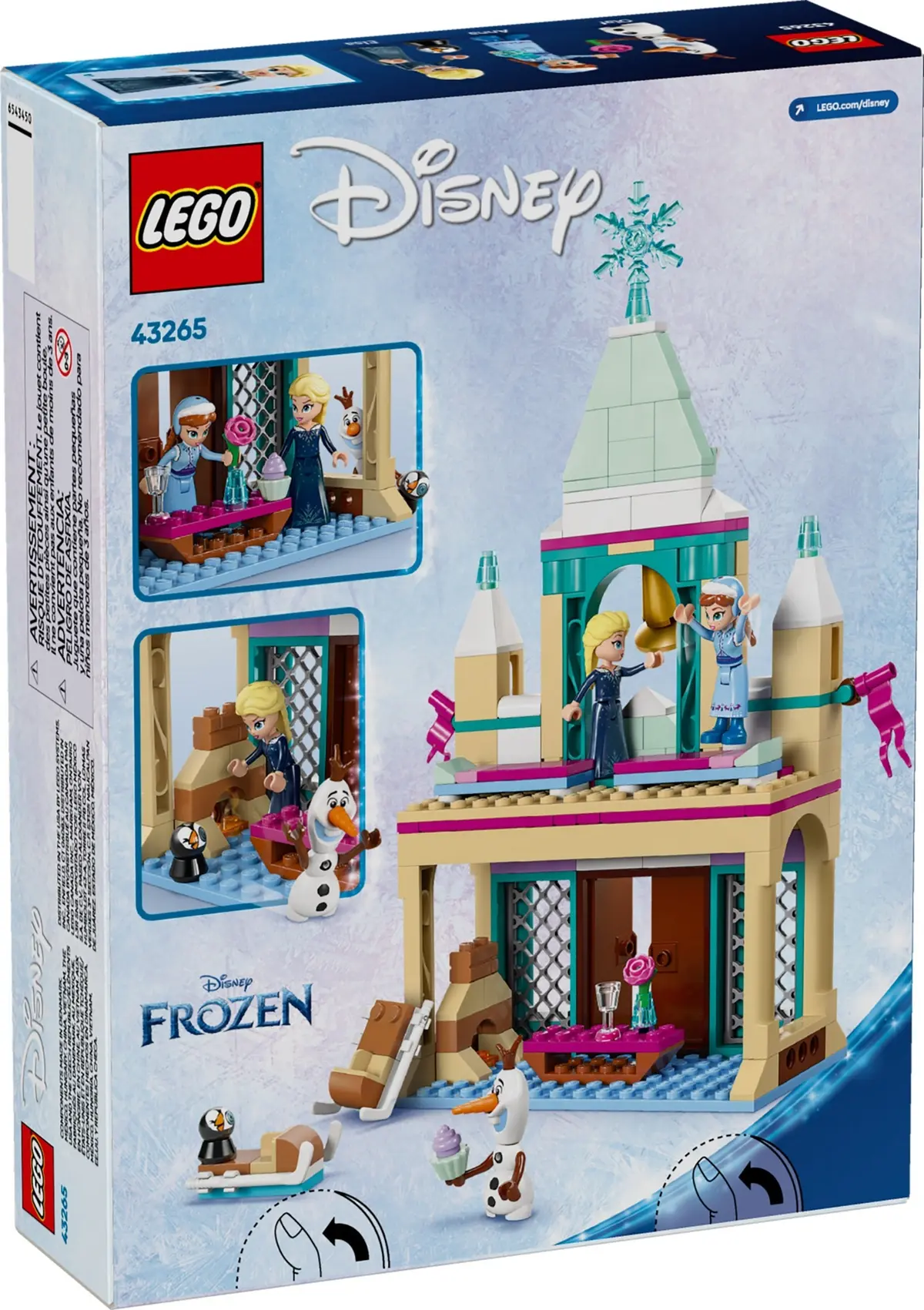 LEGO Disney 43265 Arendelle Frozen Castle set, image 2