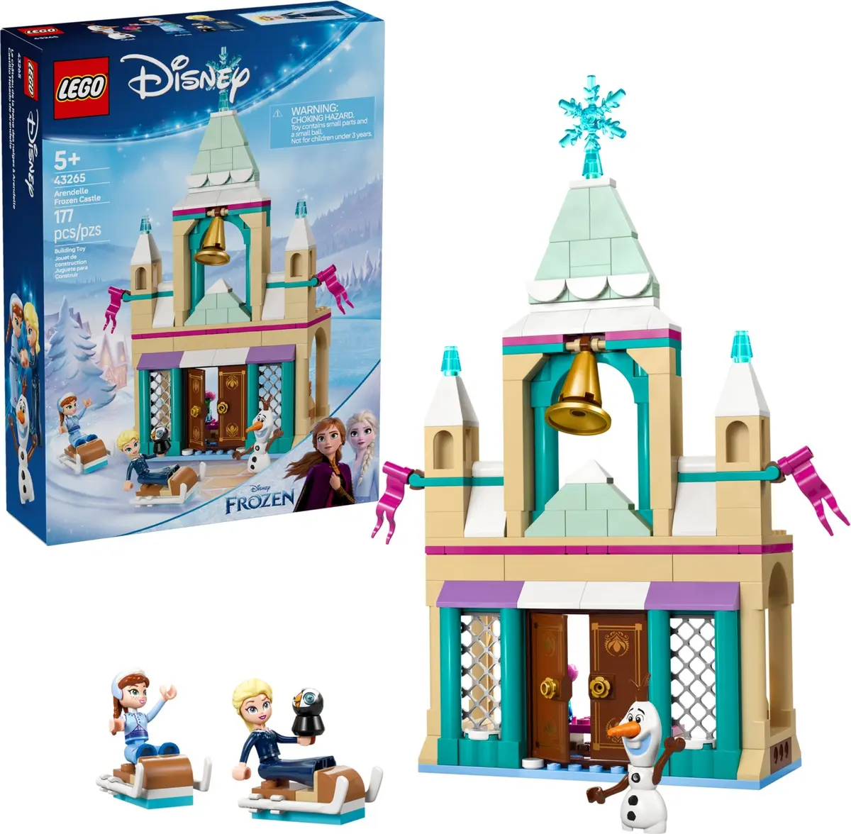 LEGO Disney 43265 Arendelle Frozen Castle set, image 3