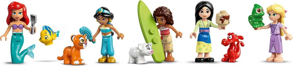 LEGO Disney 43267 Princess Castle & Royal Pets set, image 8