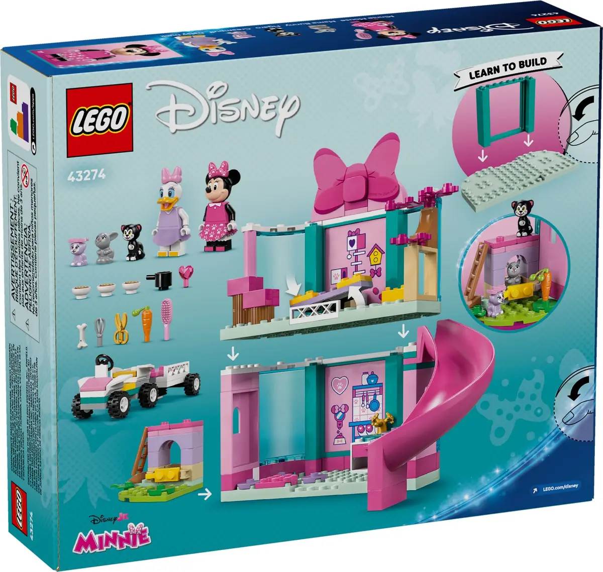 LEGO Disney 43274 Minnie's Pet Hotel set, image 2