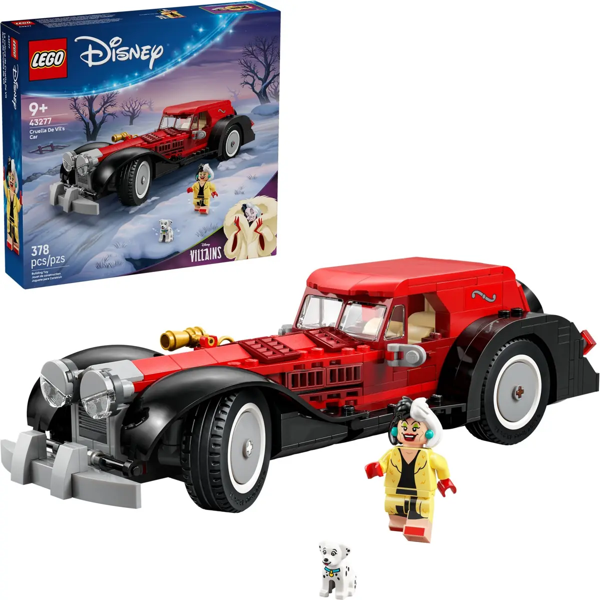 LEGO Disney 43277 Cruella De Vil's Car set, image 3