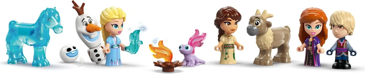 LEGO Disney 43278 Mini Arendelle Castle & Elsa's Ice Palace set, image 7