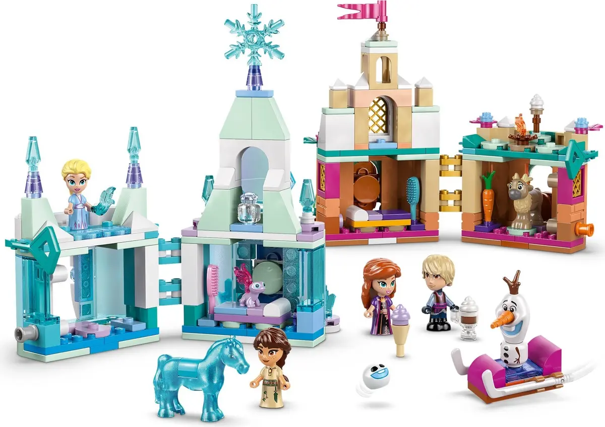 LEGO Disney 43278 Mini Arendelle Castle & Elsa's Ice Palace set, image 9