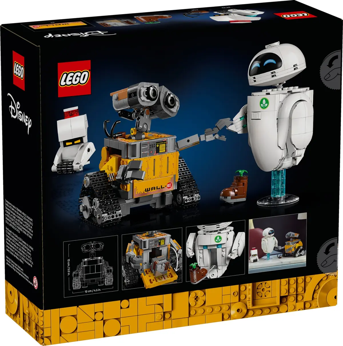 LEGO Disney 43279 WALL-E and EVE set, image 2