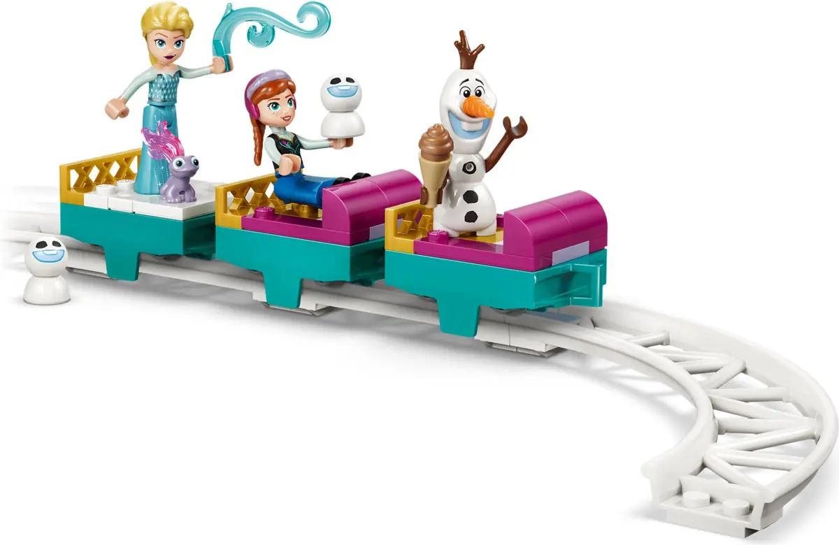 LEGO Disney 43281 Elsa's Ice Castle & Snow Ride Adventure set, image 9