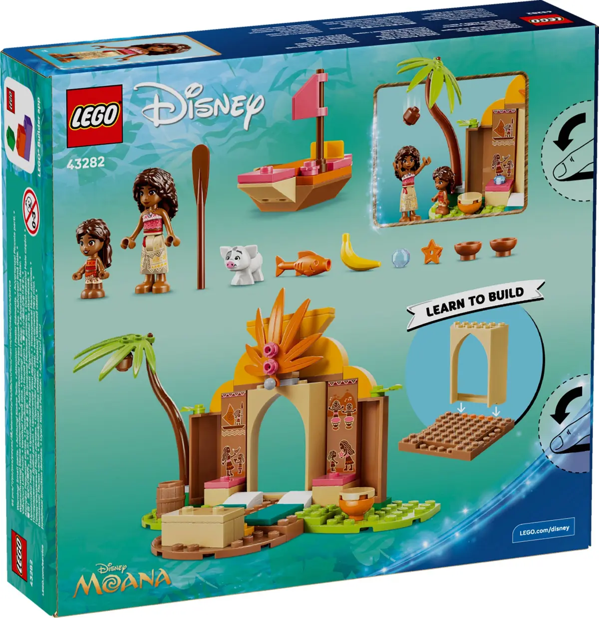 LEGO Disney 43282 Village House & Boat set, image 2