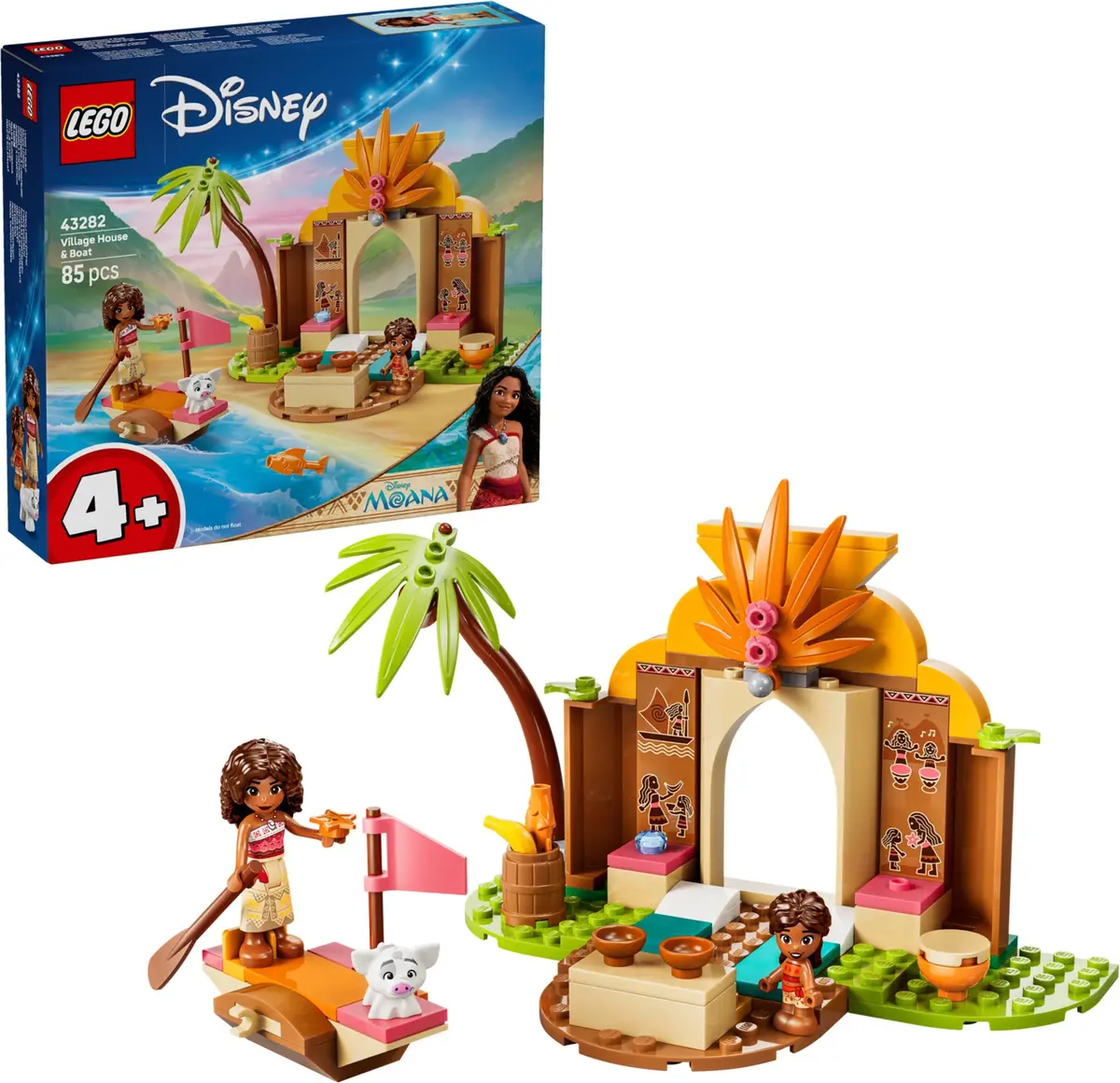 LEGO Disney 43282 Village House & Boat set, image 3