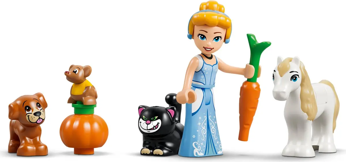 LEGO Disney 43283 Cinderella Animal Friends Castle set, image 9