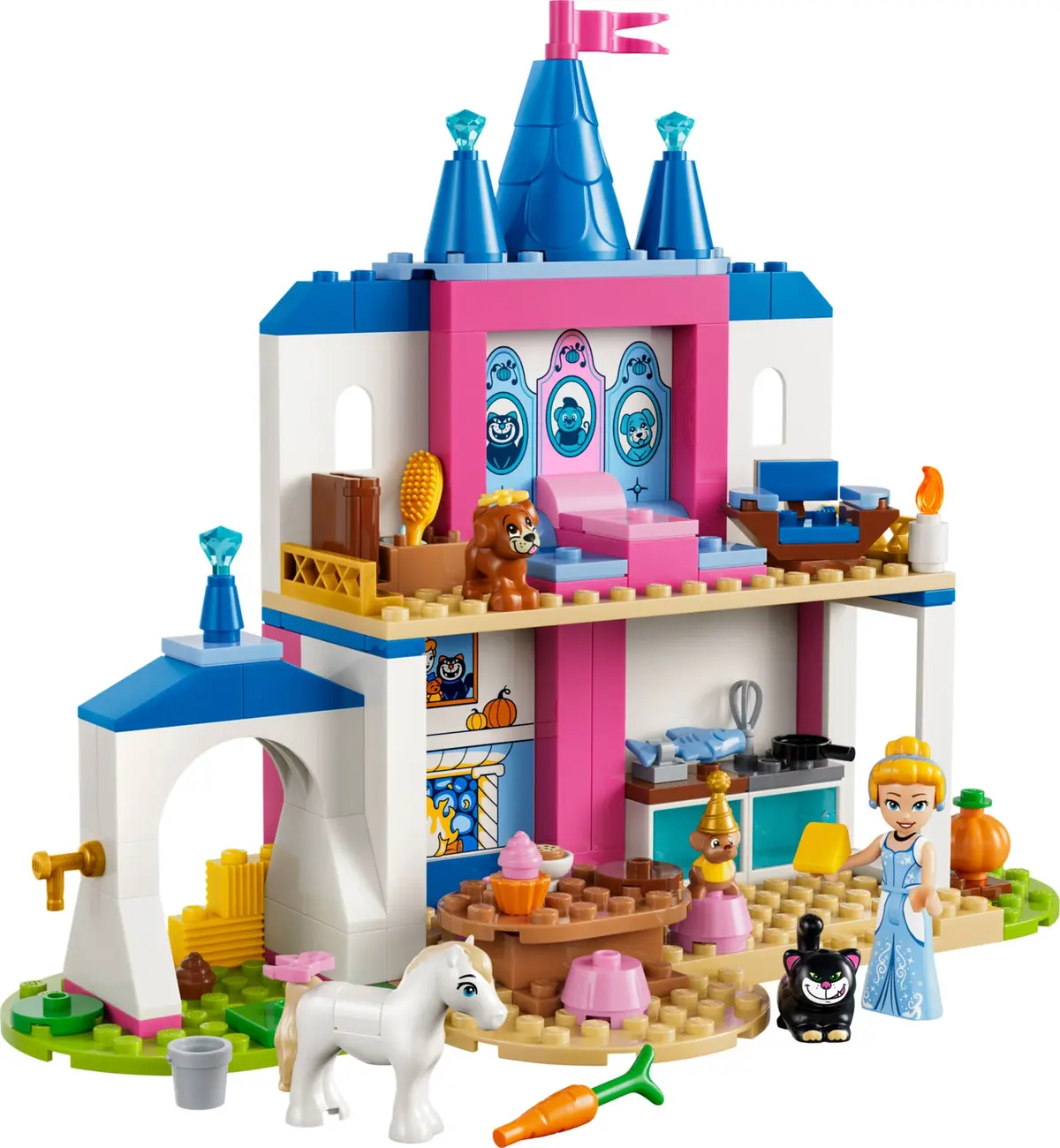 LEGO Disney 43283 Cinderella Animal Friends Castle set