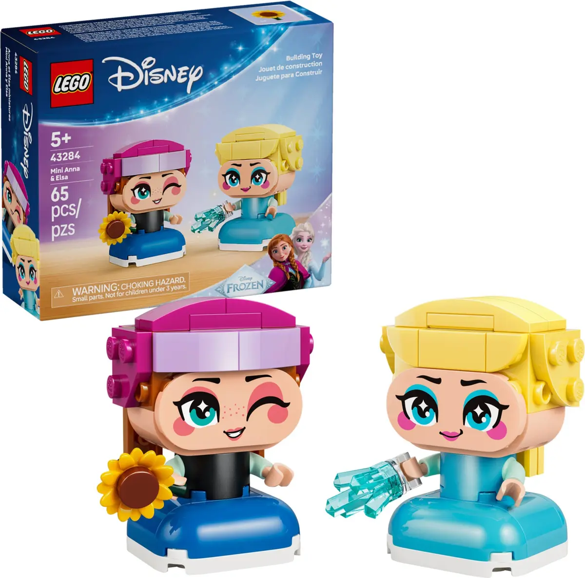 LEGO Disney 43284 Mini Anna & Elsa set, image 3