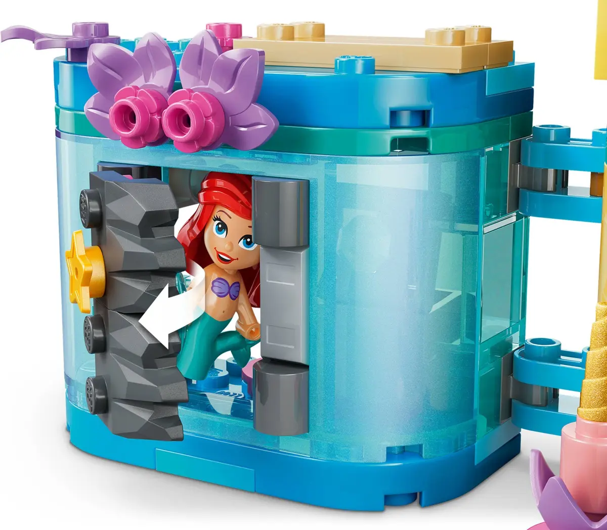 LEGO Disney 43285 Ariel's Magical Mini Palace set, image 11