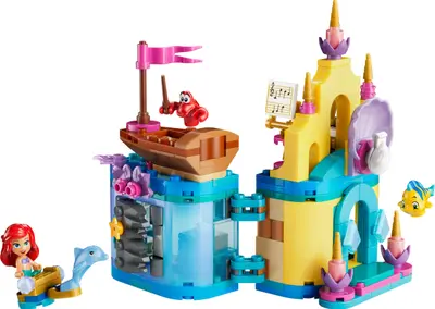 LEGO Disney 43285 Ariel's Magical Mini Palace set