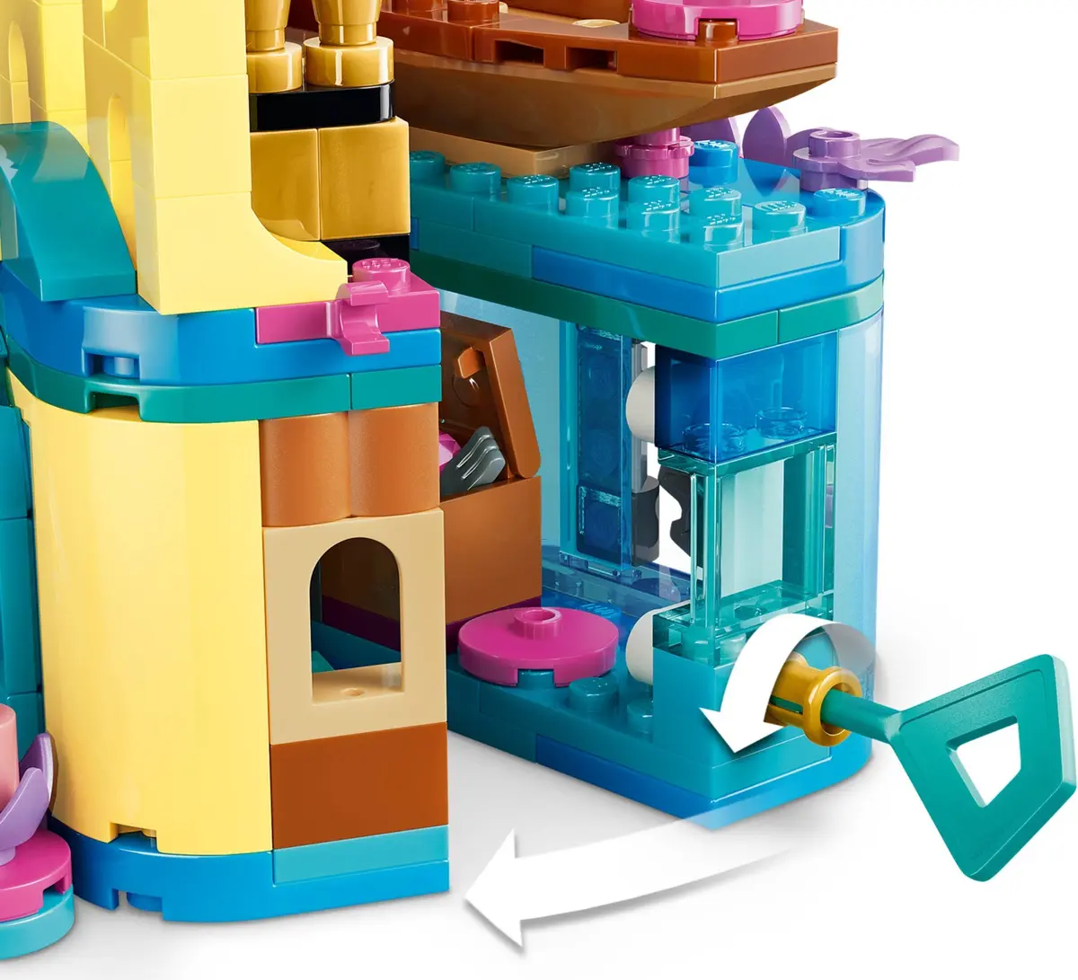 LEGO Disney 43285 Ariel's Magical Mini Palace set, image 12