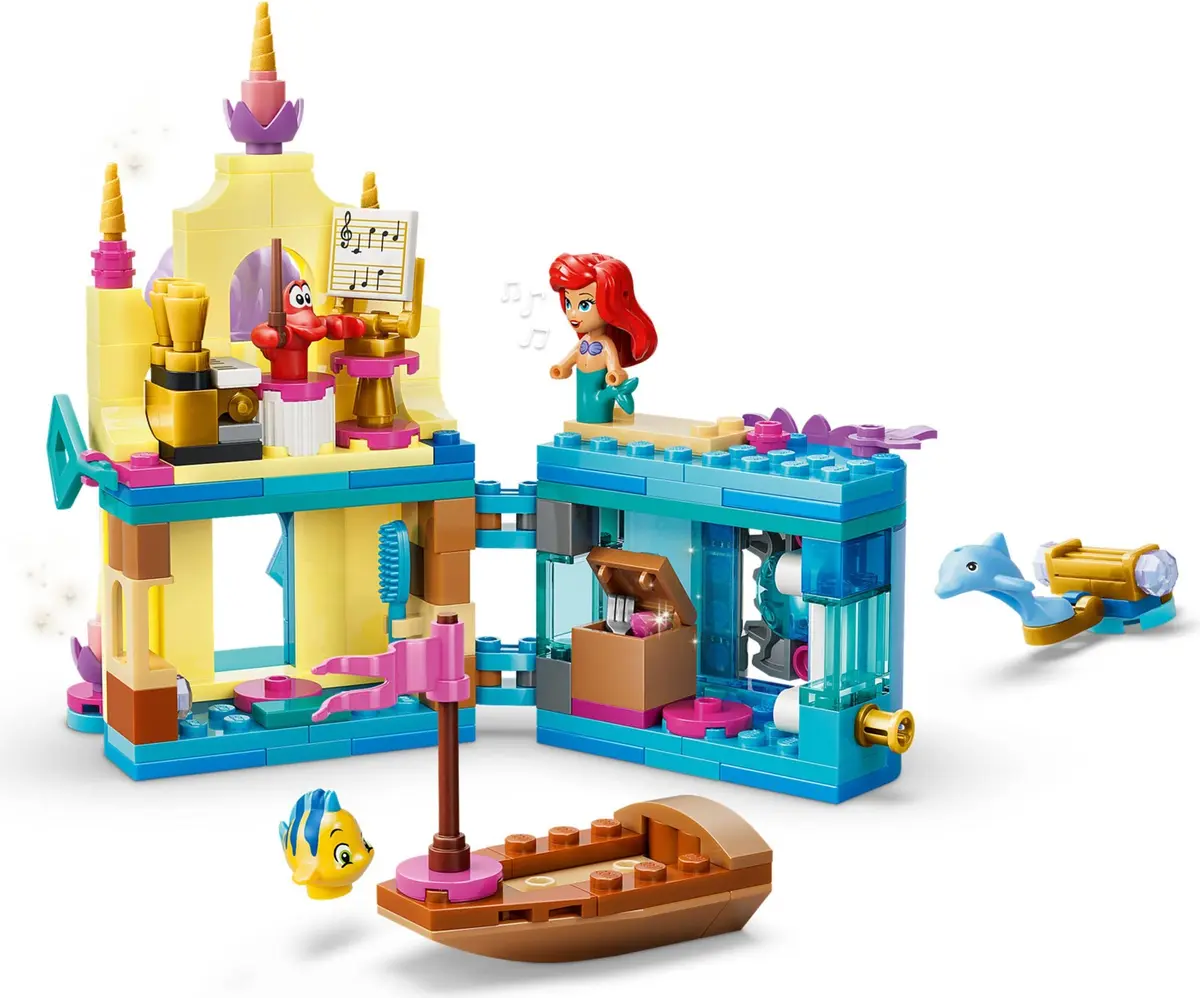 LEGO Disney 43285 Ariel's Magical Mini Palace set, image 10