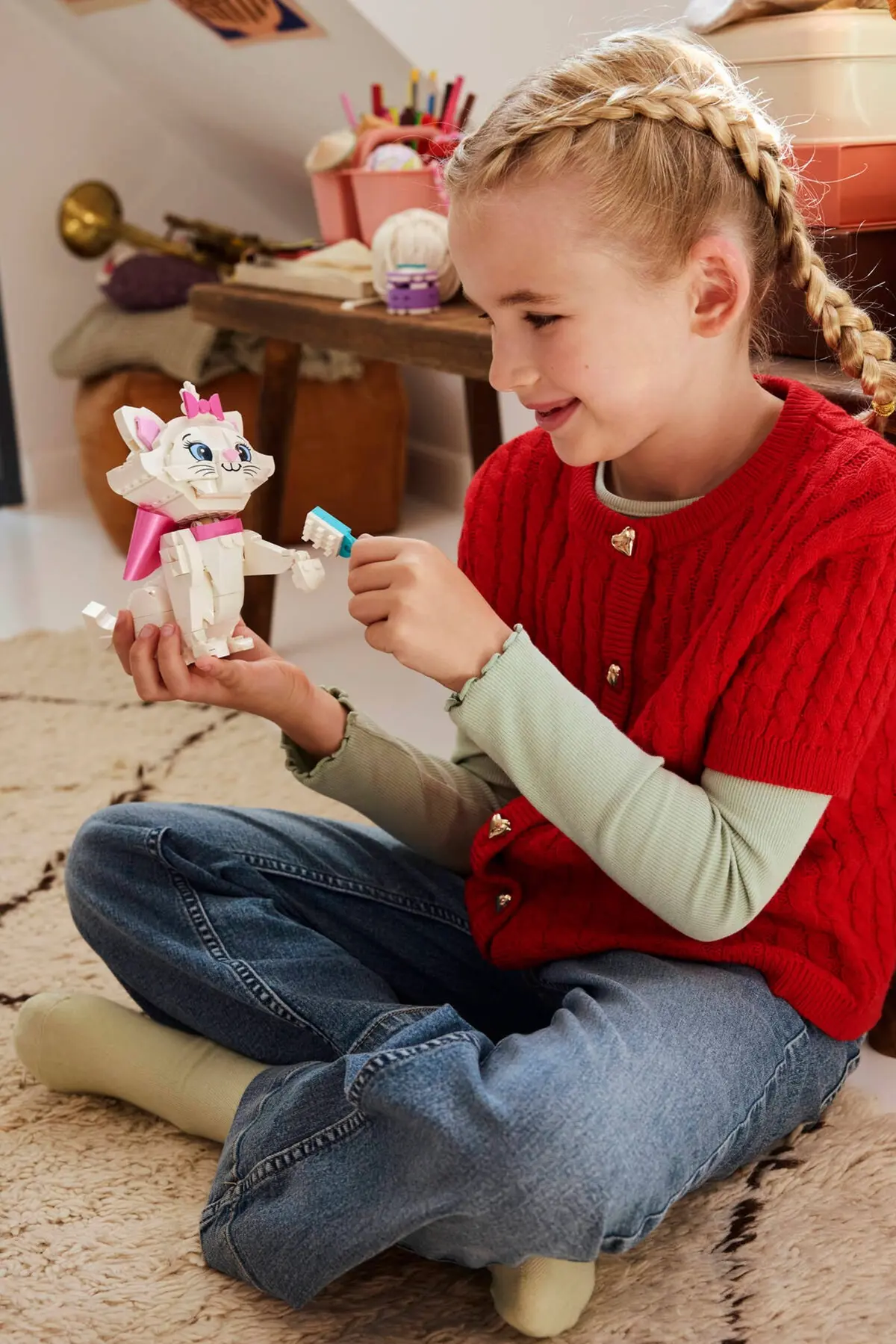 LEGO Disney 43286 The Aristocats Adorable Marie set, image 5