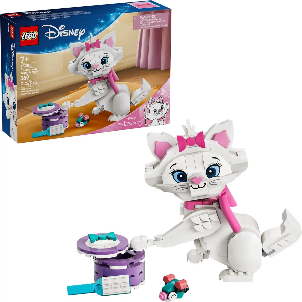 LEGO Disney 43286 The Aristocats Adorable Marie set, image 3