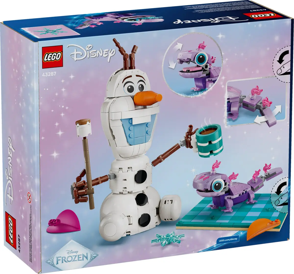 LEGO Disney 43287 Olaf and Bruni's Picnic Fun set, image 2