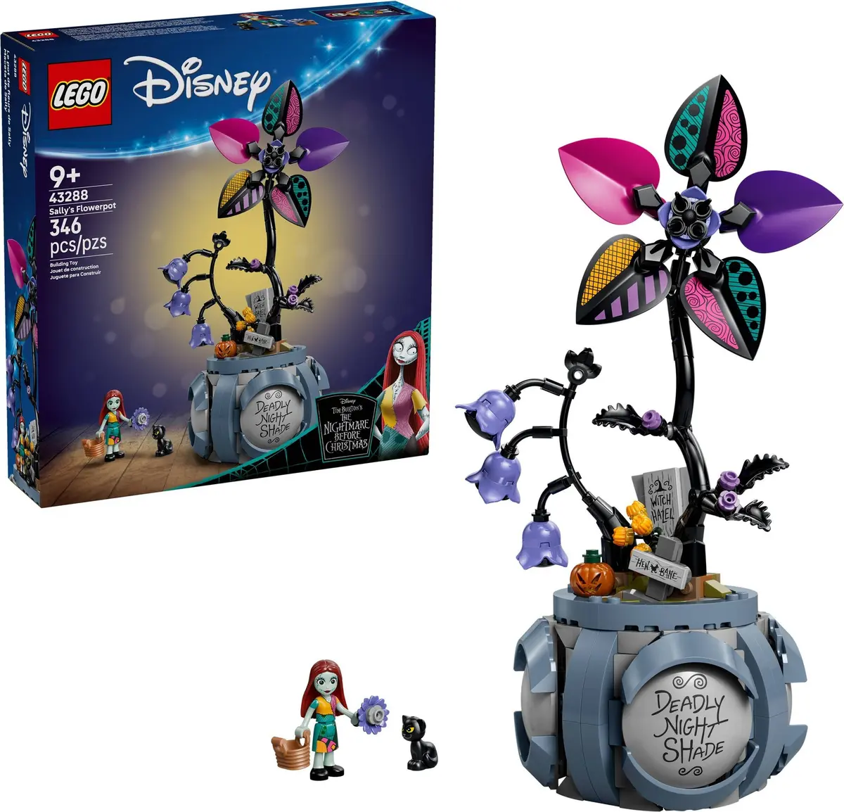 LEGO Disney 43288 Sally's Flowerpot set, image 3
