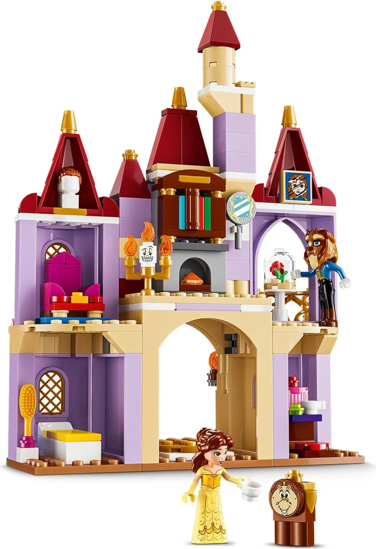 LEGO Disney 43289 Belle & the Beast's Enchanted Castle set, image 11