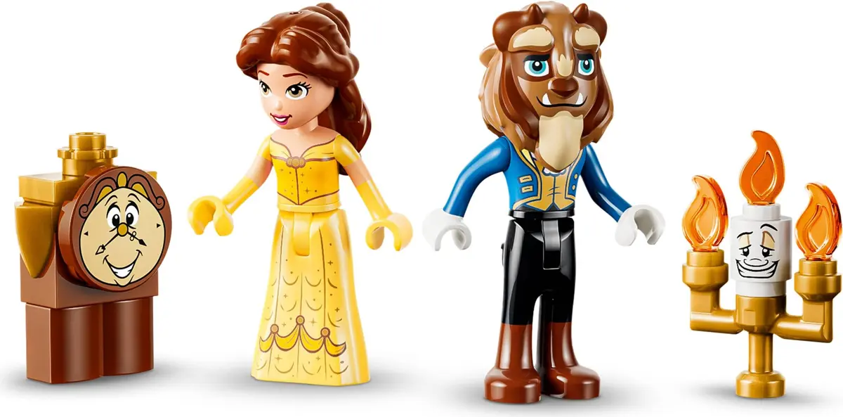 LEGO Disney 43289 Belle & the Beast's Enchanted Castle set, image 9