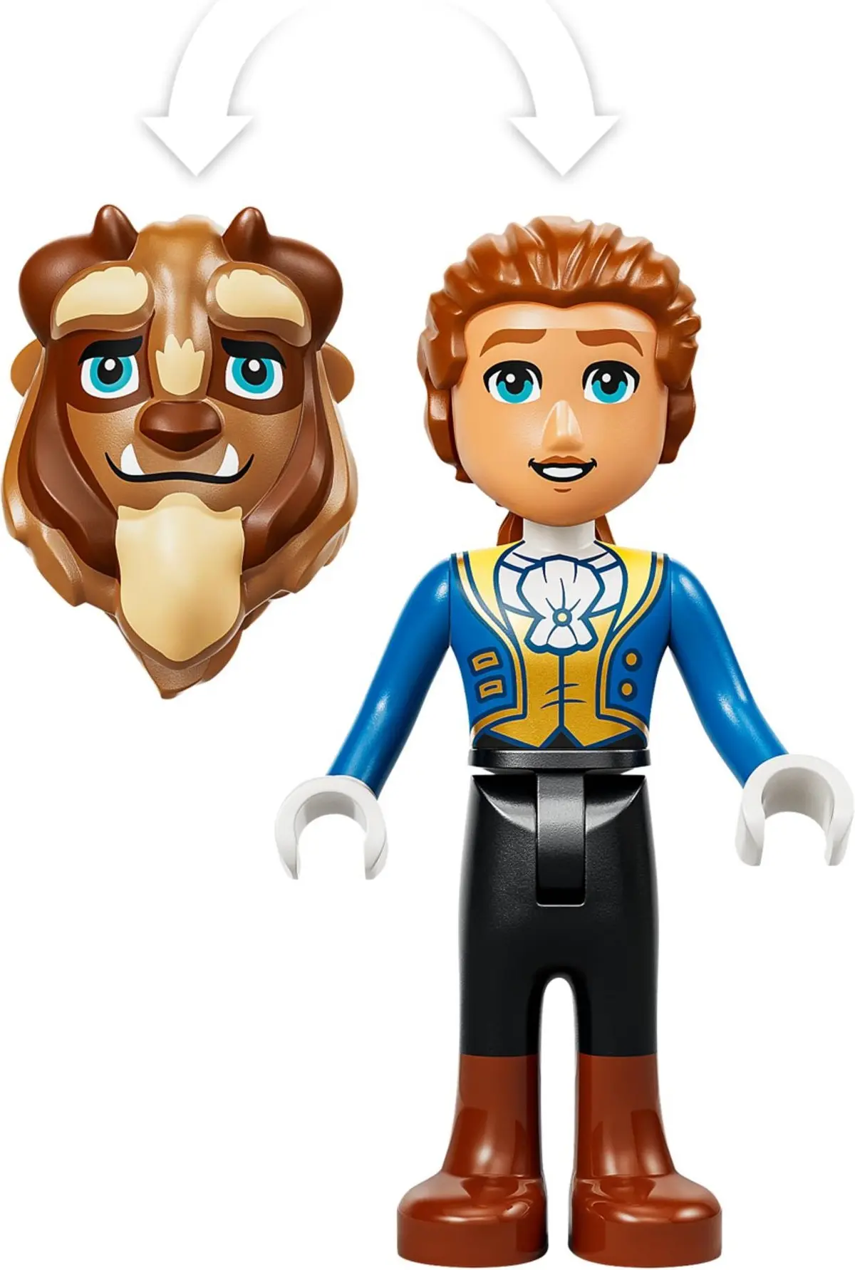 LEGO Disney 43289 Belle & the Beast's Enchanted Castle set, image 13