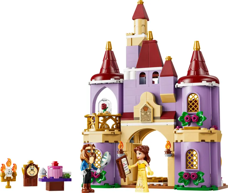 LEGO Disney 43289 Belle & the Beast's Enchanted Castle set