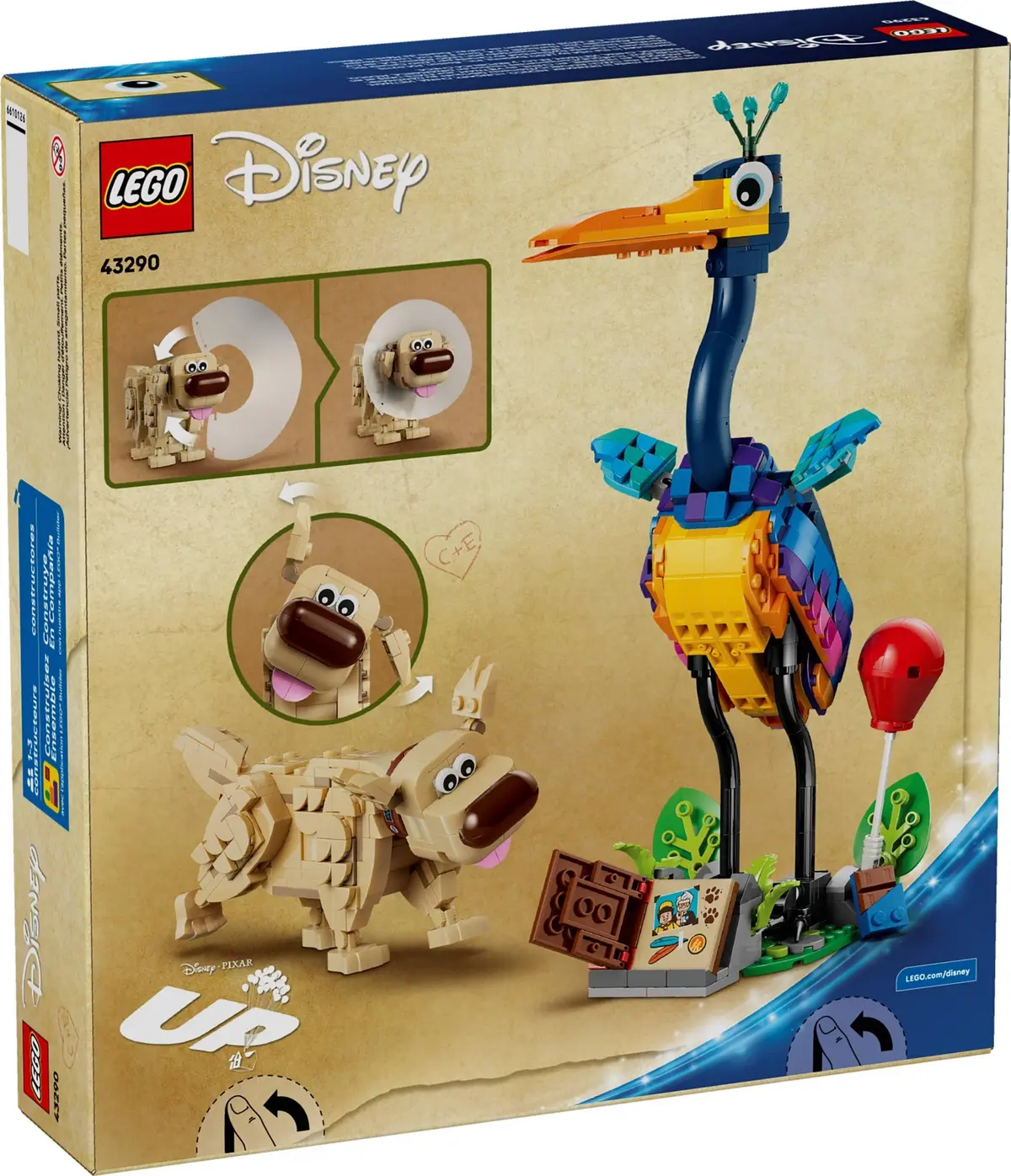LEGO Disney 43290 Kevin & Dug set, image 3