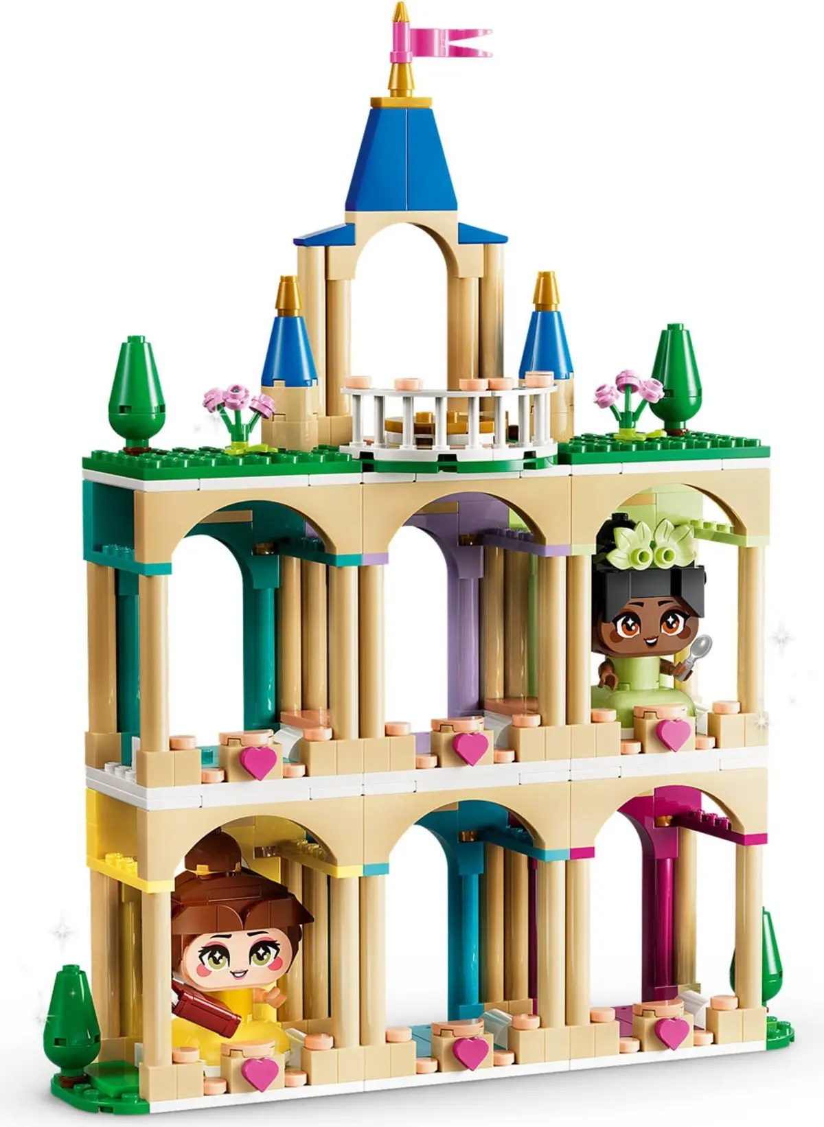 LEGO Disney 43291 Mini Belle & Tiana with Castle set, image 10