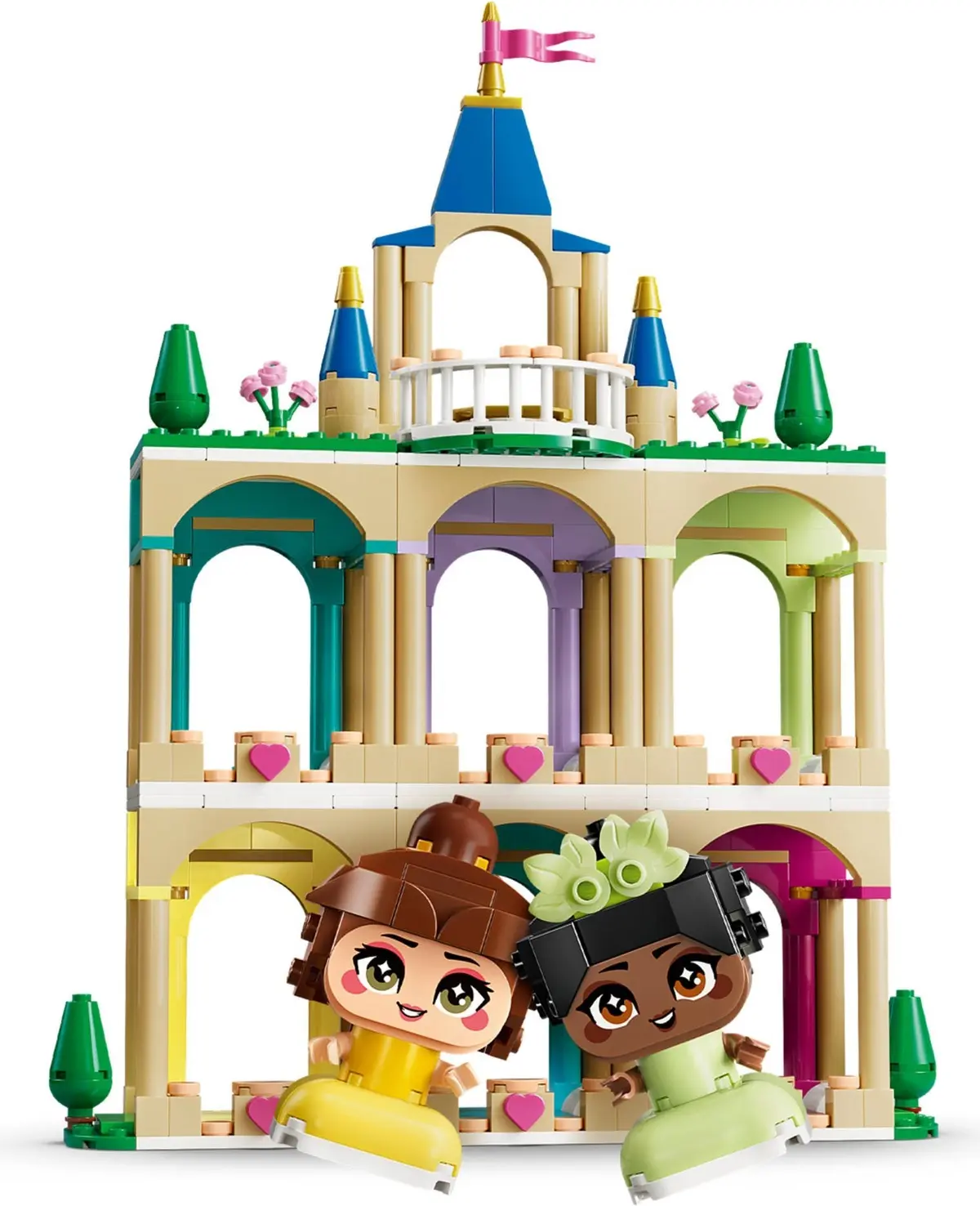 LEGO Disney 43291 Mini Belle & Tiana with Castle set, image 9