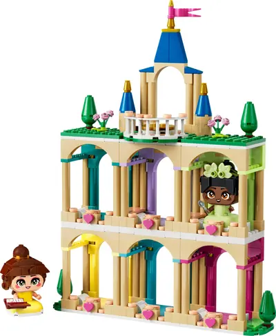 LEGO Disney 43291 Mini Belle & Tiana with Castle set