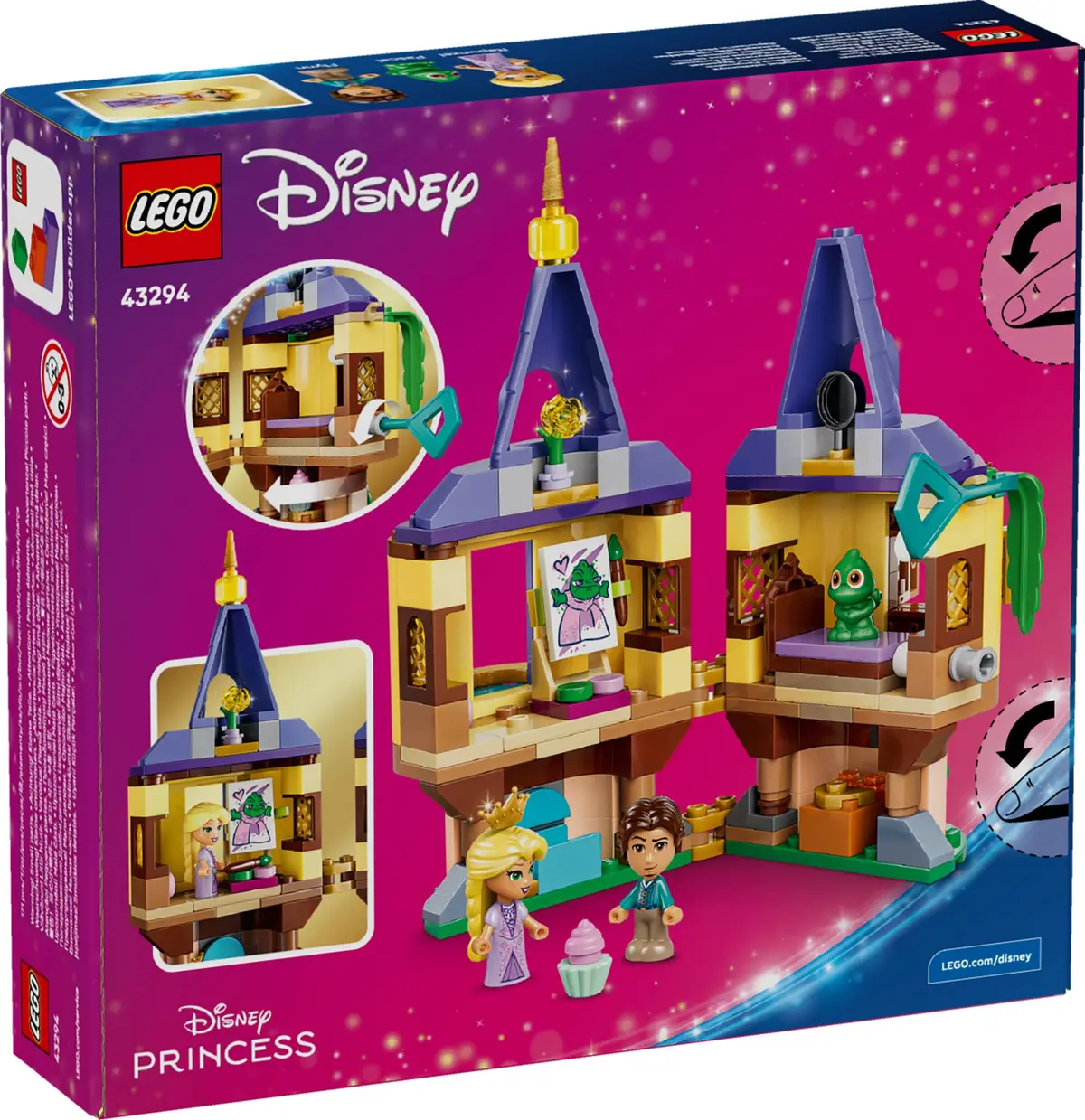 LEGO Disney 43294 Rapunzel's Mini Tower set, image 2