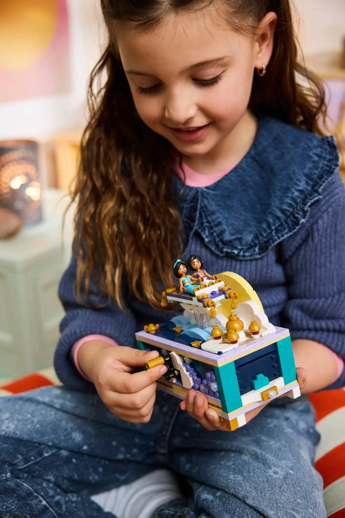 LEGO Disney 43295 Jasmine's Jewellery Box set, image 7