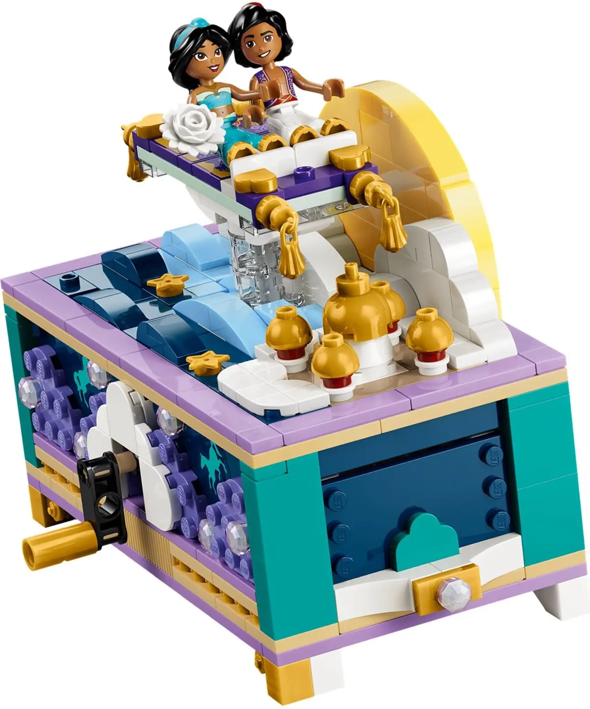 LEGO Disney 43295 Jasmine's Jewellery Box set, image 11
